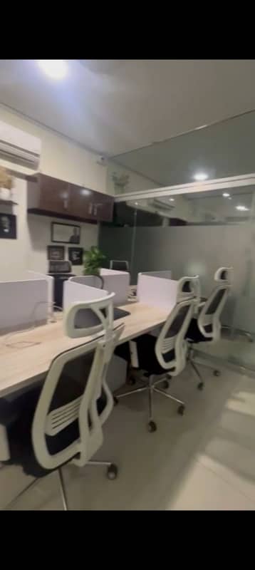 Fully furnished offices for Rent Brend new DHA phase 7jami