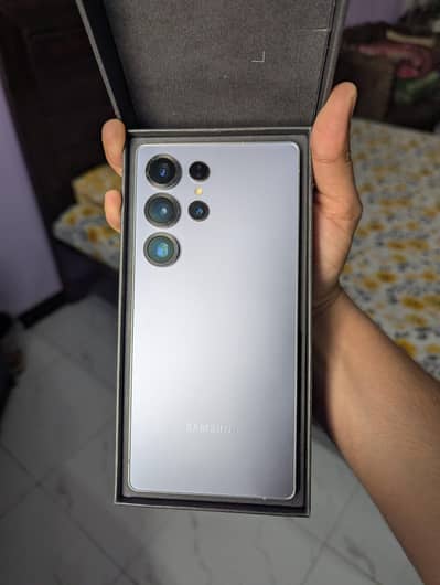 S25 ULTRA 12GB 256GB OFFICIAL APPROVED