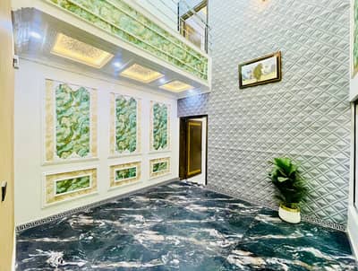 Brand New 5 Marla Triple Storey House 4 Bed 4 Baths Ali Park Near Bhatta Chowk Ring Road Airport (0335-5779339)