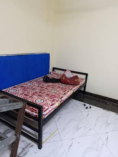 Single bed+MDF sheet+Mattress