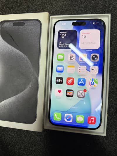 iPhone 15pro max 256gb non pta factory unlock