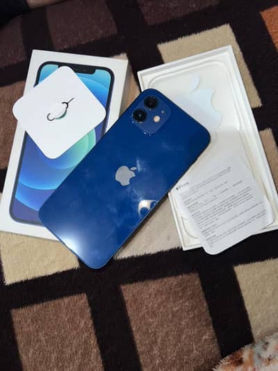 I phone 12  duel pta 128 water pack with box