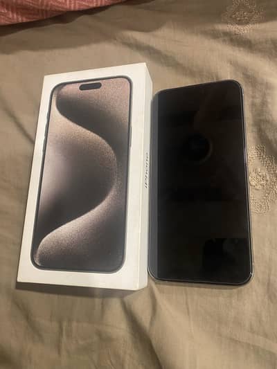 15 pro max PTA approved 256gb excellent