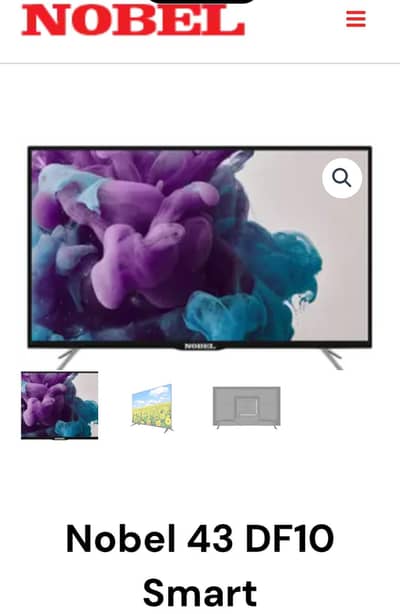 NOBEL 43" DF 10s Web Os License TV
