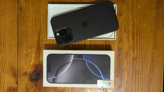 iphone 16 Pro Max 256gb PTA approved