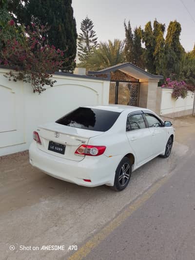 Toyota Corolla XLI 2012