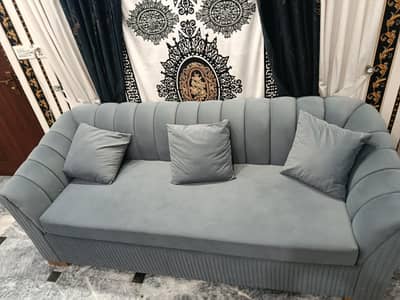 8-seater sofa set -  1 two seater + 2 three seater
