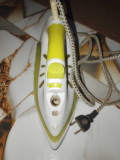 west point Iron with steam and spray