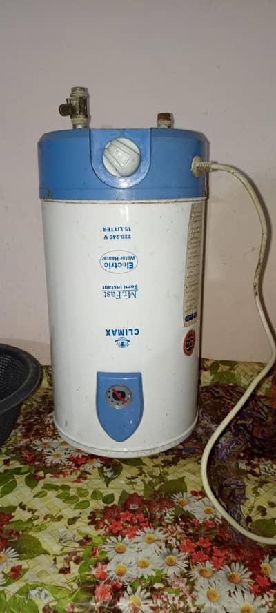 climax electric gyser 15 liter 220 volt