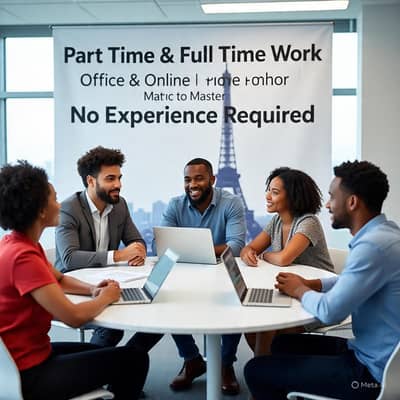 we are hiring for male female and students.