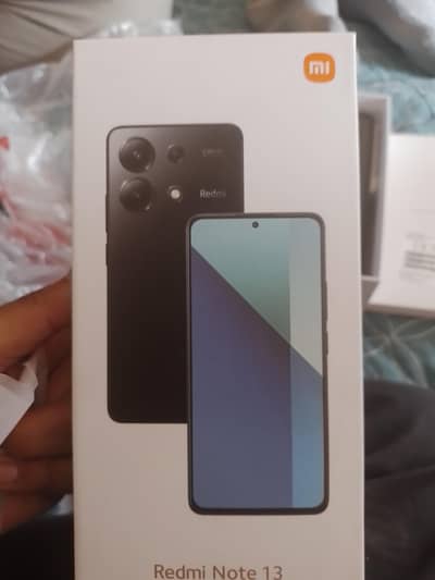 Redmi Note 13 8/256 condition 10/10 full  one hand use set full ok. ha