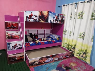kids 3 stories bed