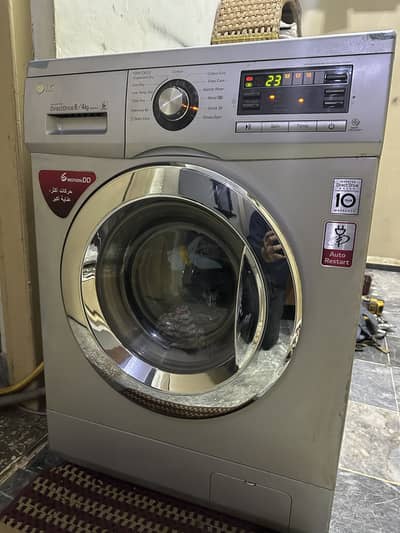 Lg front load fully automatic two in one direct drive inverter machine