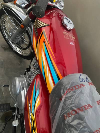 Honda CG125 Red (2026)
