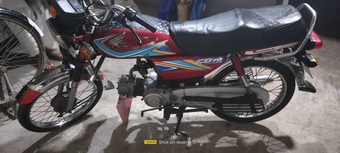 Honda 70 cc 2019 Model bilkul ok.