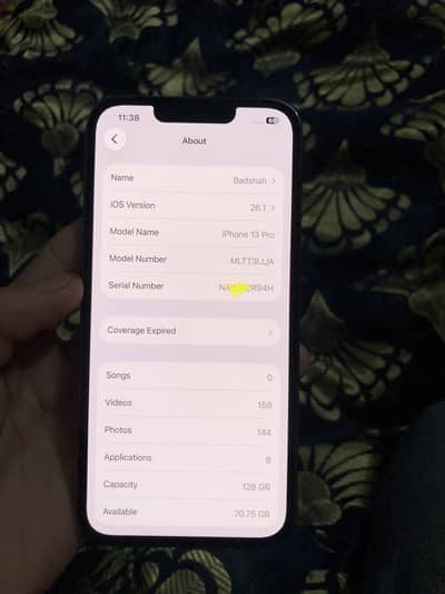 IPhone 13 Pro 128gb JV