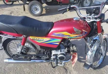 Honda CD 70 cc bike for sale WhatsApp number 0321=43=38=926