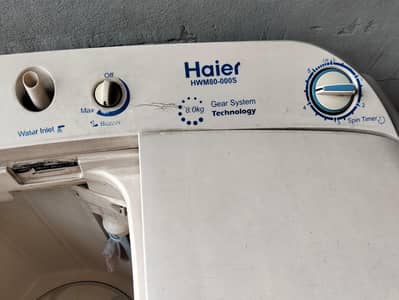 Haier washing machine