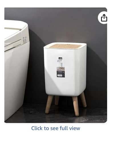 Dustbin | Dustbin with Push Button | Trash Can (12 L)