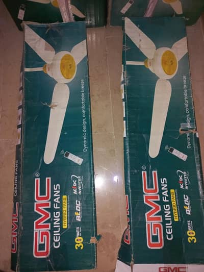 new GMC brand hybrid  fans not to used