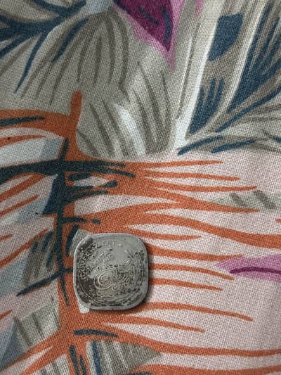 Half anna antique coin of 1948 of Pakistan