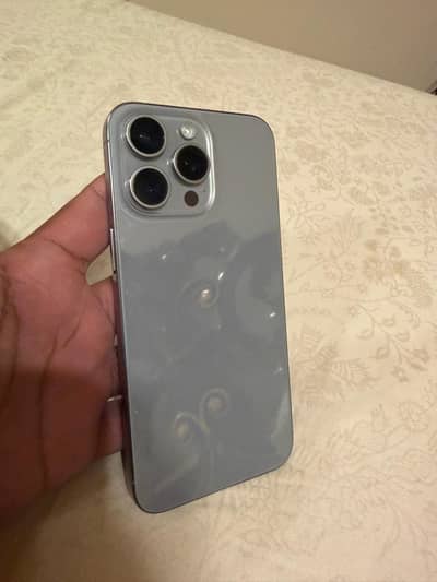 15 pro max 256 gb (physical+E sim) pta approved