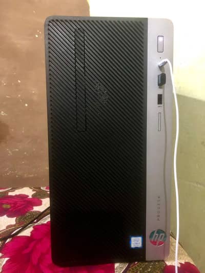 Brand New open box i5 8500 hp prodesk 400 g5 tower + hp V194 Monitor