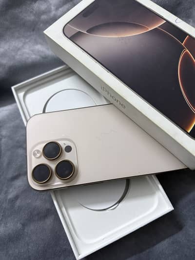 Apple iPhone 16 Pro 256GB - Non PTA - Desert Titanium