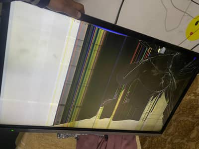 ecostat 32 inch Led tv panel damage