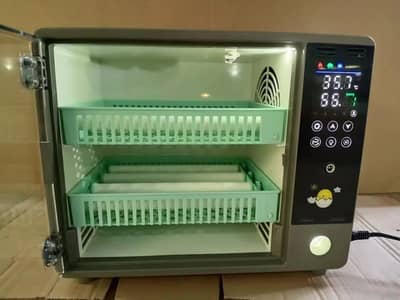 PARROTS 60 EGGS PREMIUM QUALITY AUTOMATIC INCUBATOR+BROODER DUAL POWER