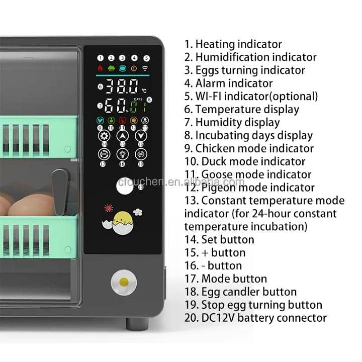 Automatic Egg Incubator | Egg Hatching Machine | Incubator | Brooder 4
