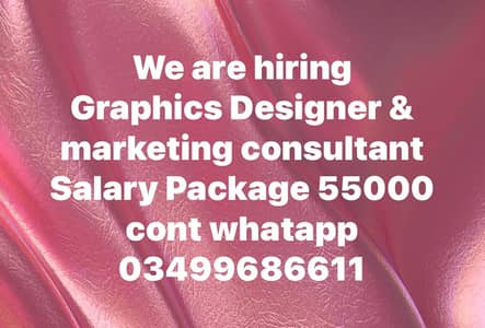 Graphic designer & marketing manager