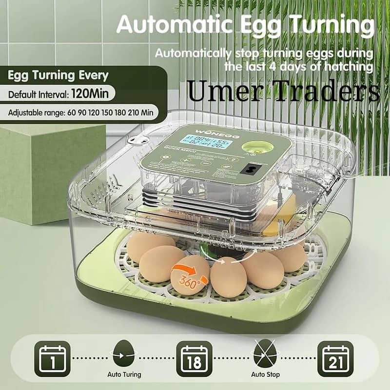 Automatic Egg Incubator | Egg Hatching Machine | Incubator | Brooder 1