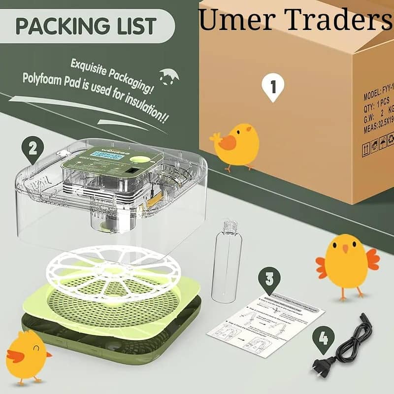Automatic Egg Incubator | Egg Hatching Machine | Incubator | Brooder 14