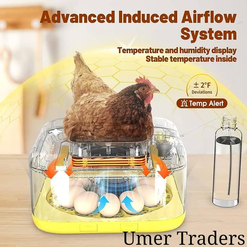 Automatic Egg Incubator | Egg Hatching Machine | Incubator | Brooder 18