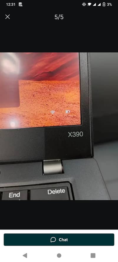 Lenovo x390 i5 8th Gen 8 256ssd 10/10