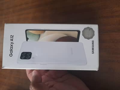 samsung galaxy a12 in good condition