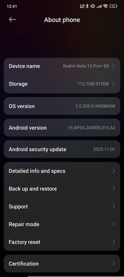 Xiaomi Redmi Note 13 Pro Plus 5G