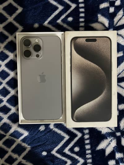 iPhone 15 Pro Max 256 Gb Pta Approved