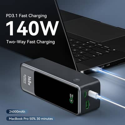 140 watt selore & s global power bank 24000mah box packed 2pieces only