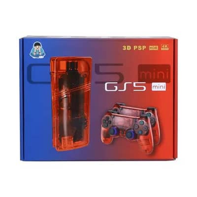 GS5 mini Game Stick ( 40000 games , Latest transparent controllers )