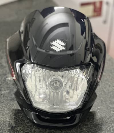 GD 110 Suzuki Genuine headlight with visor brandnew