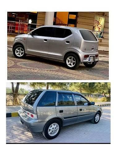 Need Alto , Mehran , Cultus for renf