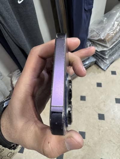 14 promax LLA model non pta 256gb deep purple color with box