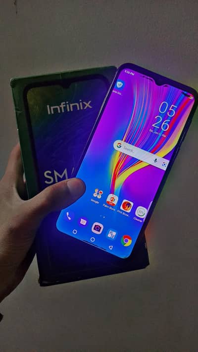 infinx smart 4 3+32 gb with box