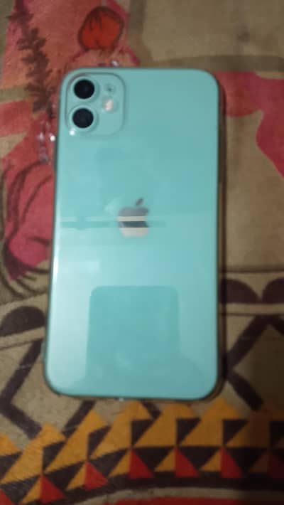 iphone 11 lush condition  green color 64gb