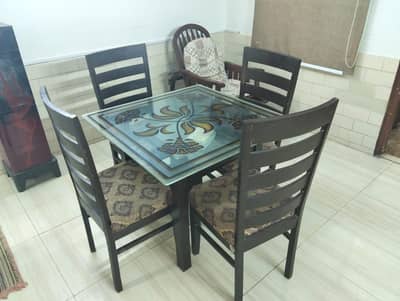 Dining table with 4 chairs