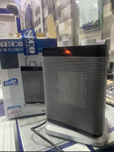 SECO CERAMIC FAN HEATER 1200 watts in Excellent Condition