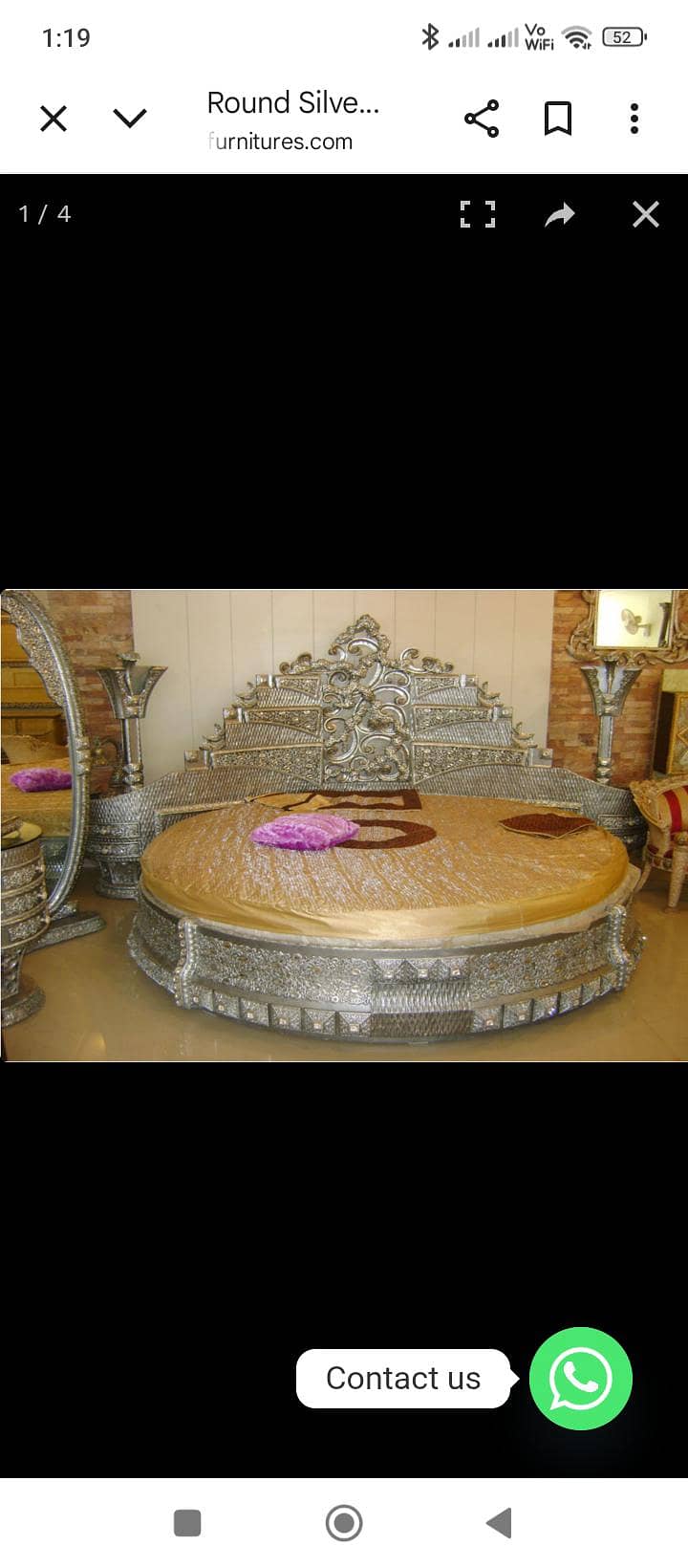 bed with dressing 10