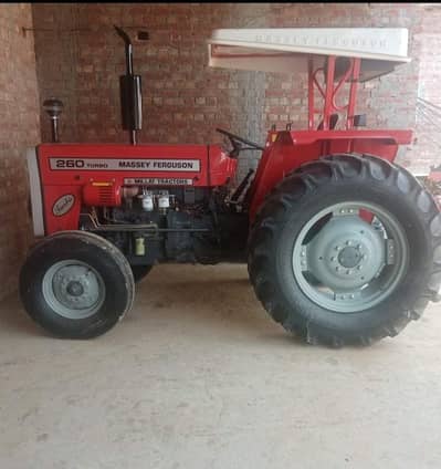 tractors 260 with troly jackwali